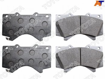 11 549 р. Колодки тормозные перед FL-FR SAT   Lexus LX570  J200 (2007-2022), Toyota Land Cruiser  200 (2007-2021), Toyota Tundra  XK50 (2007-2024)  с доставкой в г. Екатеринбург. Увеличить фотографию 1