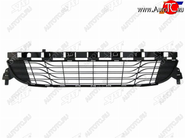 5 399 р. Нижняя решетка переднего бампера SAT  Renault Megane  седан (2008-2012)  дорестайлинг  с доставкой в г. Екатеринбург