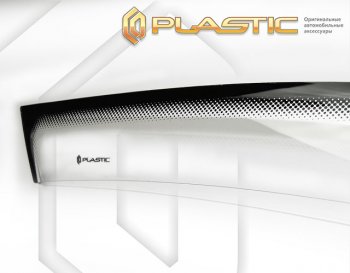 Дефлектора окон CA-Plastic JAC J7 лифтбэк (2020-2024)  (серия Comfort черная)