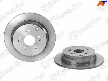 Задний тормозной диск BREMBO  CR-V ( RD4,RD5,RD6,RD7,RD9 ,  RE1,RE2,RE3,RE4,RE5,RE7,  RM1,RM3,RM4,  RW,RT), Odyssey  RC4, RC1, RC2, StepWagon ( 5 RP1,RP2, RP3, RP4,  5 RP1,RP2, RP3, RP4, RP5)