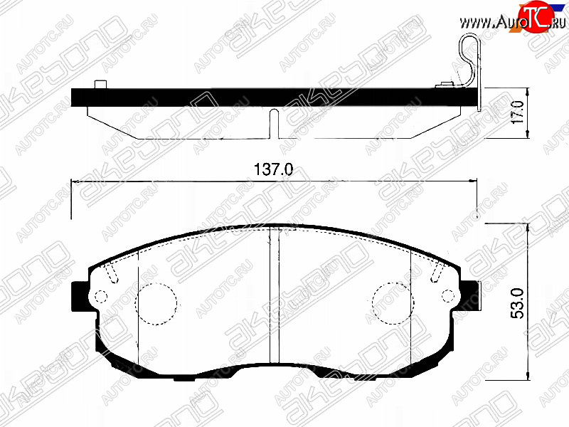 2 199 р. Колодки тормозные перед FR-FL SAT  Nissan Juke  1 YF15 - Teana  2 J32  с доставкой в г. Екатеринбург