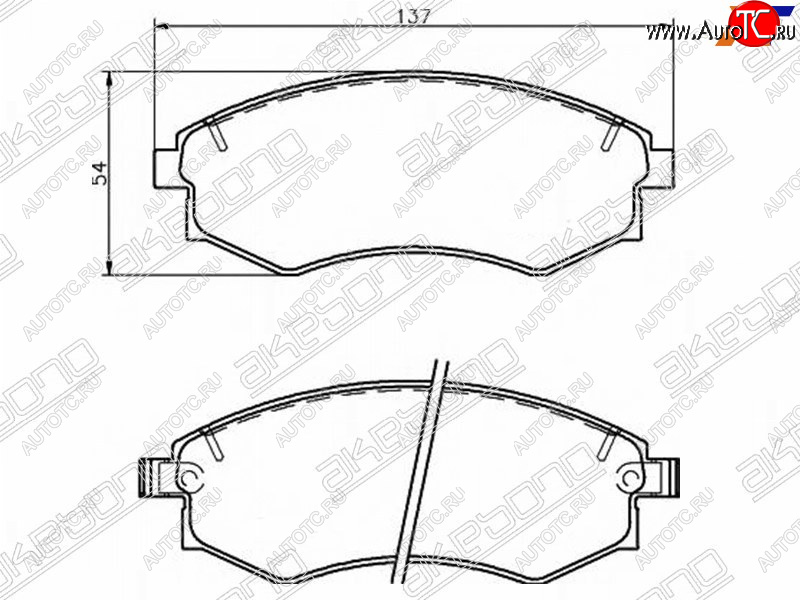 1 999 р. Колодки тормозные передние FR-FL SAT   Hyundai Elantra ( XD,  XD2) (2000-2010), Hyundai Sonata ( Y3,  EF) (1993-2001), Nissan Murano  1 Z50 (2002-2009), SSANGYONG Rexton ( Y200,  Y250,  Y290,  Y400) (2001-2023)  с доставкой в г. Екатеринбург