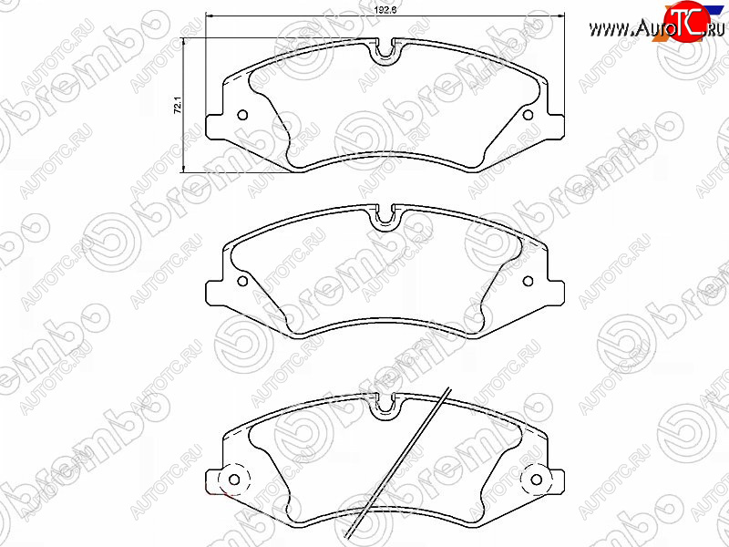 8 399 р. Колодки тормозные перед FL-FR SAT  Land Rover Range Rover Sport ( 1 L320,  2 L494) (2005-2024) дорестайлинг, рестайлинг, дорестайлинг, рестайлинг  с доставкой в г. Екатеринбург