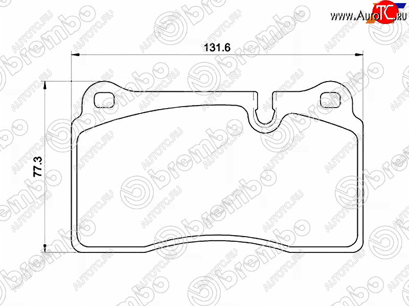 5 249 р. Колодки тормозные передние FL-FR SAT Land Rover Range Rover Sport 1 L320 дорестайлинг (2005-2009)  с доставкой в г. Екатеринбург