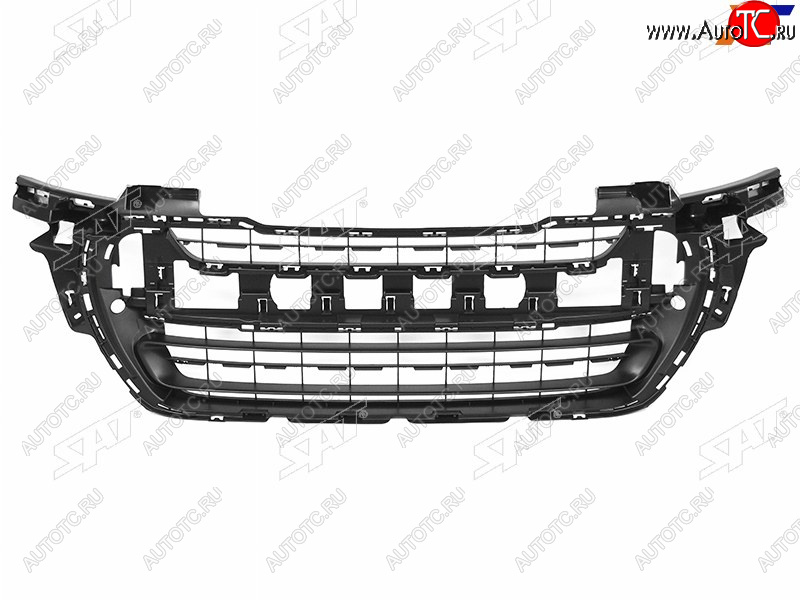9 549 р. Нижняя решетка переднего бампера SAT  Peugeot 308  T7 (2011-2014) хэтчбэк 5 дв. рестайлинг  с доставкой в г. Екатеринбург