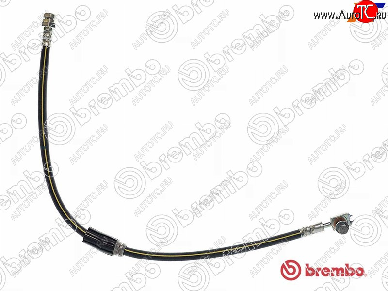 1 499 р. Шланг тормозной передний LH=RH BREMBO  Skoda Octavia (A5,  A7,  A8), Yeti, Volkswagen Golf (5), Jetta (А2,  A5,  A6,  A7)  с доставкой в г. Екатеринбург