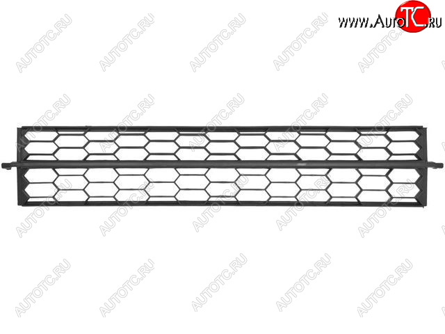1 199 р. Центральная решетка переднего бампера (пр-во Китай) BODYPARTS Skoda Octavia A7 дорестайлинг лифтбэк (2012-2017)  с доставкой в г. Екатеринбург