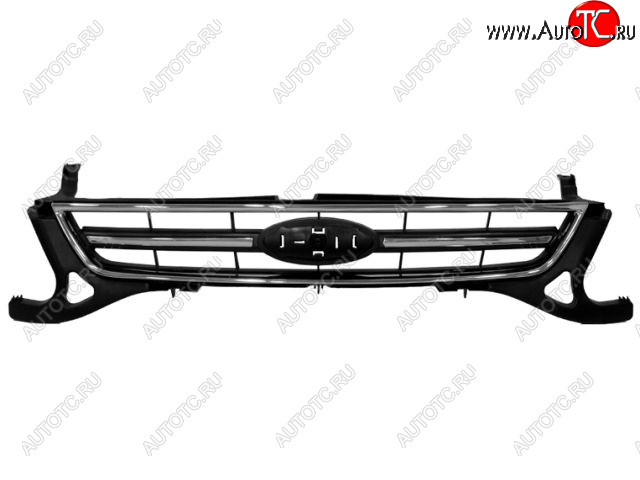 0 р. Решетка радиатора (пр-во Китай) CHINA Ford Mondeo Mk4,BD рестайлинг, седан (2010-2014) (хром)  с доставкой в г. Екатеринбург