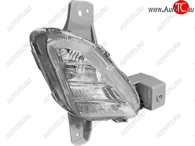 0 р. Правая противотуманная фара (ДХО) CHINA Hyundai Sonata LF рестайлинг (2017-2019)  с доставкой в г. Екатеринбург