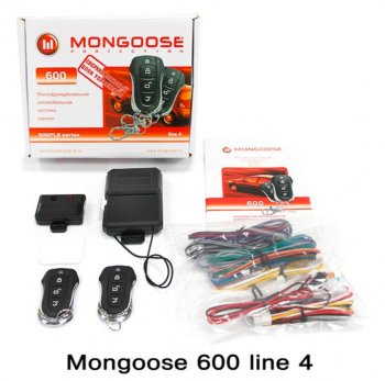 Автосигнализация Mongoose 600 line 4 Nissan Murano 2 Z51 дорестайлинг (2008-2011)