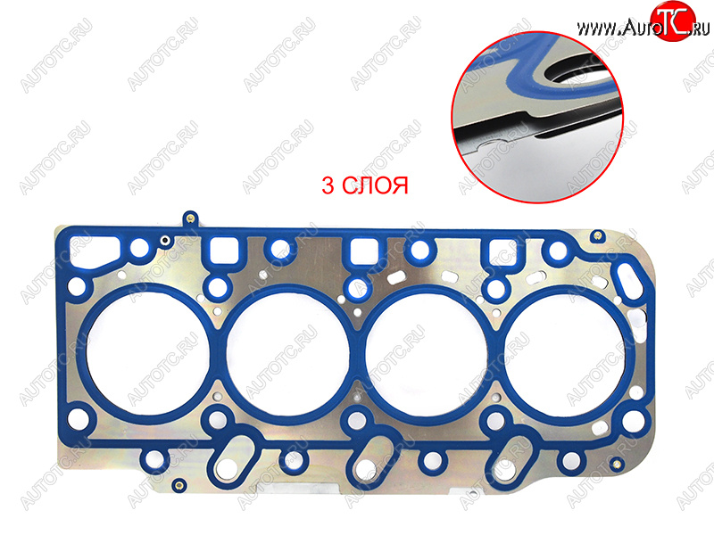 3 079 р. Прокладка ГБЦ V-2.5 D4CB (T-1.0) металл DYG Hyundai Starex/Grand Starex/H1 TQ дорестайлинг (2007-2013)  с доставкой в г. Екатеринбург