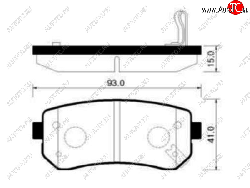 1 539 р. Колодки тормозные задние LH-RH SAT  Hyundai Creta (GS), Tucson (TL,  NX4), KIA Ceed (1 ED,  2 JD,  3 CD), Cerato (2 TD,  3 YD,  4 BD), Rio (2 JB), Sportage (2 JE,KM,  3 SL,  4 QL,  5 NQ5)  с доставкой в г. Екатеринбург