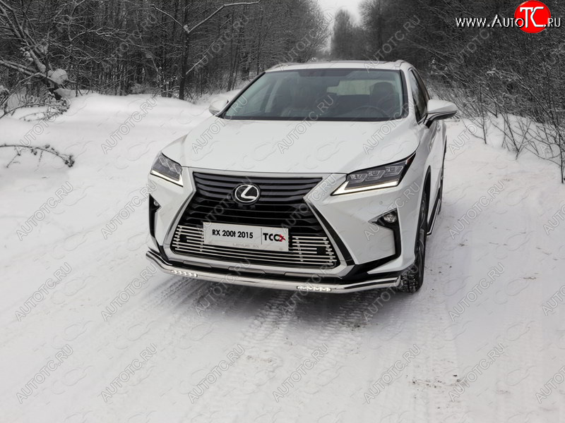 6 249 р. Рамка гос. номера ТСС Тюнинг  Lexus RX  200T - RX450H  AL10 (нержавейка)  с доставкой в г. Екатеринбург