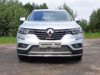 Рамка гос. номера ТСС Тюнинг Renault (Рено) Koleos (Колеос)  2 (2016-2024) 2  (нержавейка)