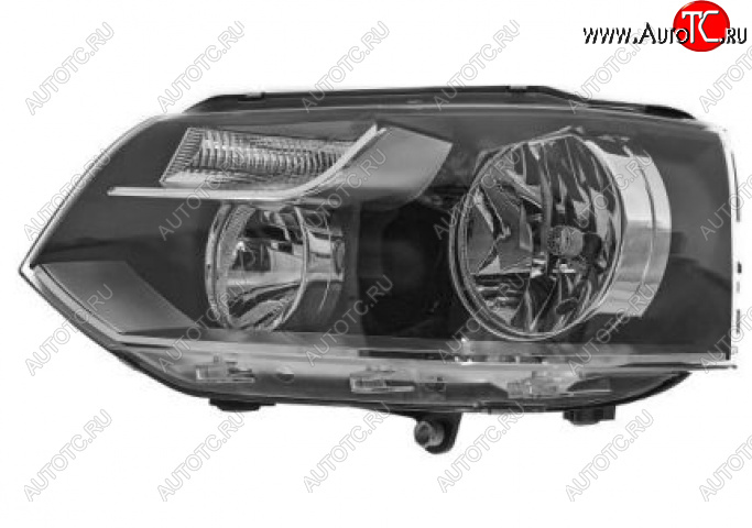 14 399 р. Левая фара (c электрокорректором) DEPO Volkswagen Transporter T5 рестайлинг (2009-2015)  с доставкой в г. Екатеринбург