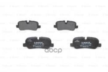 Колодки тормозные задние (4шт.) BOSCH Land Rover (Ленд) Range Rover (Ренж) ( 1 P38,  2 P38A,  3 L322,  4 L405,  5 L460) (1970-2024) 1 P38, 2 P38A, 3 L322, 4 L405, 5 L460 дорестайлинг, рестайлинг, 2-ой рестайл, дорестайлинг, рестайлинг