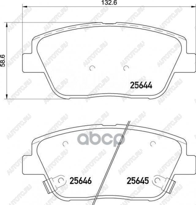 1 269 р. Колодки тормозные передние (4шт.) HANKOOK FRIXA  KIA Optima ( 3 TF,  4 JF,  JF) (2010-2020) дорестайлинг седан, рестайлинг седан, дорестайлинг универсал, дорестайлинг седан, седан рестайлинг  с доставкой в г. Екатеринбург