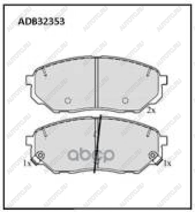 2 859 р. Колодки тормозные передние (4шт.) MANDO KIA Sorento UM/Prime дорестайлинг (2014-2018)  с доставкой в г. Екатеринбург