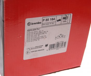 13 299 р. Колодки тормозные передние (4шт.) BREMBO  Audi A4  B9 - Q5  FY  с доставкой в г. Екатеринбург. Увеличить фотографию 3