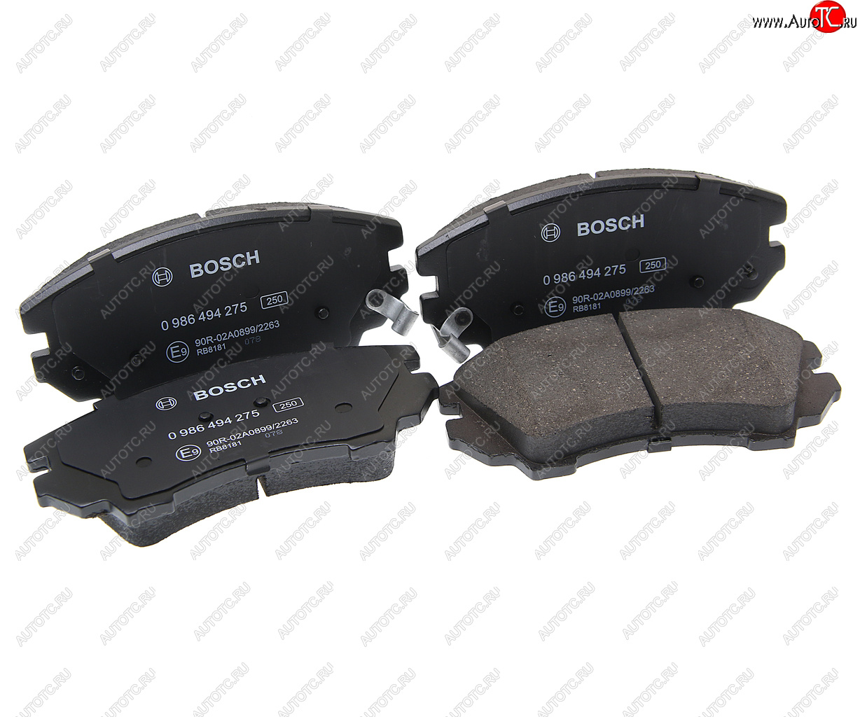 3 599 р. Колодки тормозные передние R17 (4шт.) BOSCH Opel Astra J GTC (2011-2018)  с доставкой в г. Екатеринбург