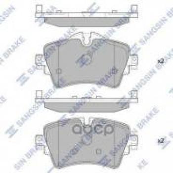 Колодки тормозные передние (4шт.) SANGSIN Mini (Мини) Cooper (Купер) ( 2,  4) (2001-2024) 2, 4