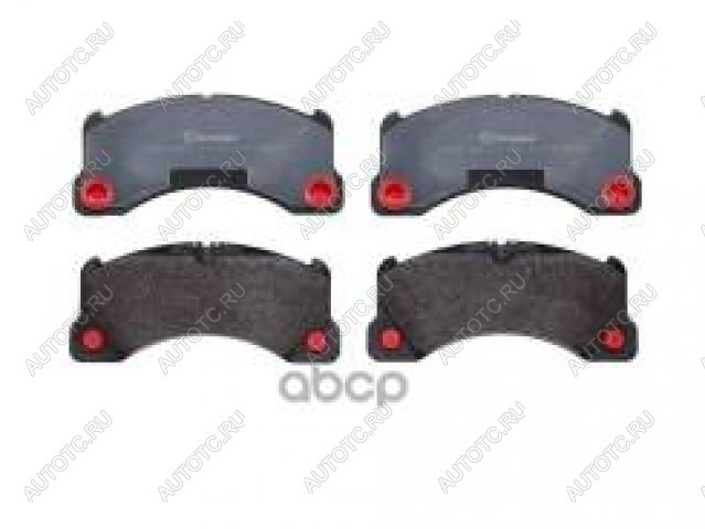 18 449 р. Колодки тормозные передние (4шт.) BREMBO  Porsche Cayenne ( 957,  958,  PO536) (2007-2024), Porsche Panamera ( 970,  971) (2009-2024), Volkswagen Touareg ( NF,  CR) (2010-2024)  с доставкой в г. Екатеринбург