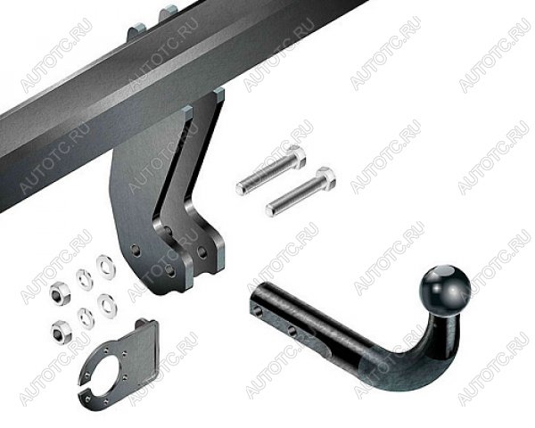 22 699 р. Фаркоп (подходит для (D40) tubular bumper) Auto-Hak Nissan Navara 2 D40 рестайлинг (2010-2016) (стальной, шар A (F20))  с доставкой в г. Екатеринбург