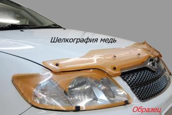 Дефлектор капота (левый руль) CA-Plastiс Nissan (Нисан) Note (Нот)  1 (2004-2008) 1 E11 дорестайлинг