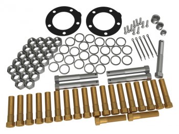 Комплект метизов на 5 кронштейнов БАКОР МАЗ 4370 Зубренок (1999-2015)