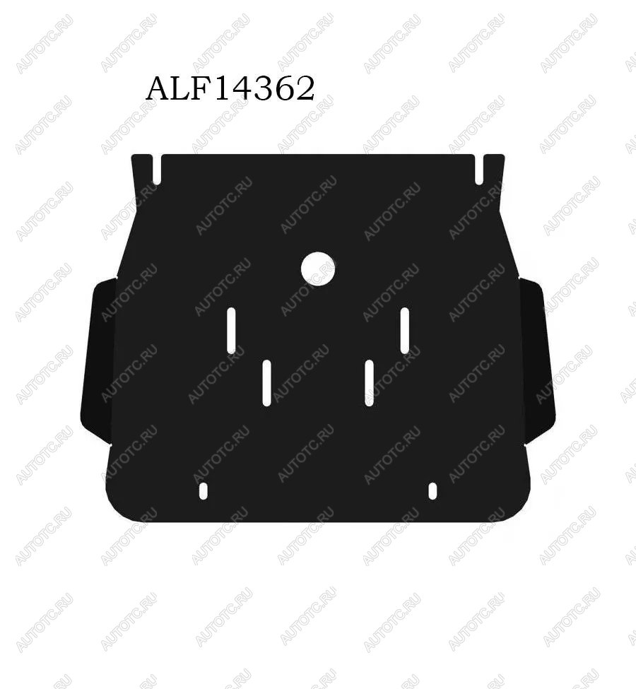 8 299 р. Защита картера (V-3,0; 2,5TD) ALFECO  Mitsubishi Pajero Sport  PA (1996-2008) дорестайлинг, рестайлинг (алюминий 4 мм)  с доставкой в г. Екатеринбург