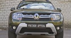 1 139 р. Защитная сетка решетки радиатора РА Renault Duster HS рестайлинг (2015-2021)  с доставкой в г. Екатеринбург. Увеличить фотографию 2