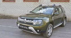 1 139 р. Защитная сетка решетки радиатора РА Renault Duster HS рестайлинг (2015-2021)  с доставкой в г. Екатеринбург. Увеличить фотографию 3