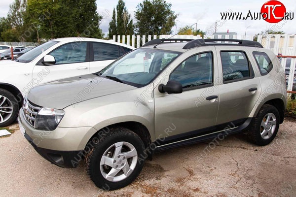 4 649 р. Молдинги дверей Артформ Renault Duster HS дорестайлинг (2010-2015)  с доставкой в г. Екатеринбург