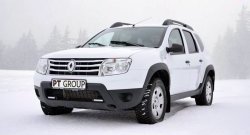 5 999 р. Комплект накладок на колёсные арки Petroil Tuning Renault Duster HS дорестайлинг (2010-2015) (Текстурная поверхность)  с доставкой в г. Екатеринбург. Увеличить фотографию 2