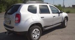 3 999 р. Накладки на двери Petroil Tuning Renault Duster HS дорестайлинг (2010-2015) (Тисненый пластик)  с доставкой в г. Екатеринбург. Увеличить фотографию 2