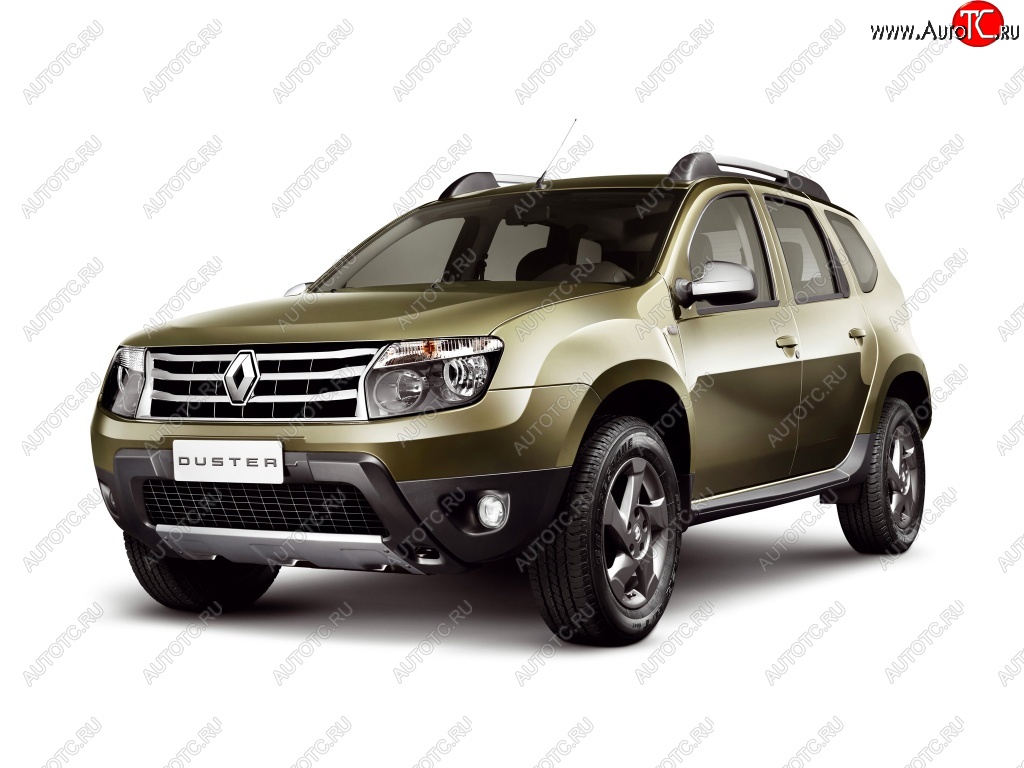 5 999 р. Передний бампер Стандартный (с отверстиями под ПТФ) Renault Duster HS дорестайлинг (2010-2015) (Неокрашенный)  с доставкой в г. Екатеринбург