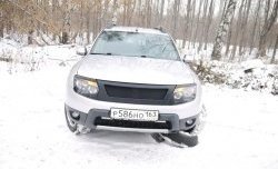 4 599 р. Решётка радиатора DM-Style  Renault Duster  HS (2010-2015) дорестайлинг (Без сетки, Неокрашенная глянец (под окраску))  с доставкой в г. Екатеринбург. Увеличить фотографию 3