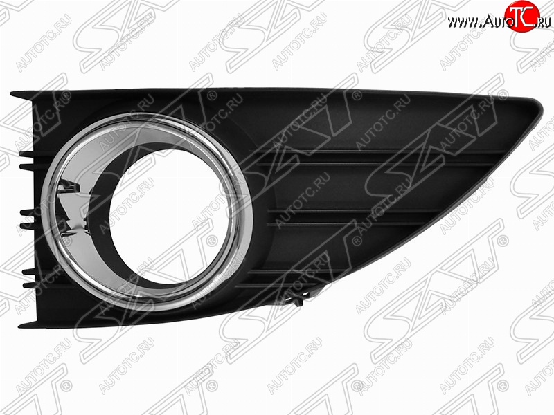 1 839 р. Левая рамка противотуманной фары SAT  Renault Fluence (2010-2012) дорестайлинг  с доставкой в г. Екатеринбург