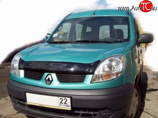 2 699 р. Дефлектор капота NovLine Renault Kangoo KC рестайлинг (2003-2007)  с доставкой в г. Екатеринбург