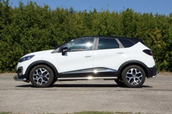 18 849 р. Защита заднего бампера Petroil Tuning Волна (d51) Renault Kaptur дорестайлинг (2016-2020) (Нержавеющая полированная сталь)  с доставкой в г. Екатеринбург. Увеличить фотографию 3