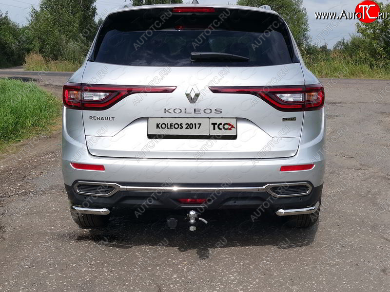 10 199 р. Фаркоп (тягово-сцепное устройство) TCC  Renault Koleos  2 (2016-2024) (Оцинкованный, шар E)  с доставкой в г. Екатеринбург