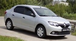 2 099 р. Защитная сетка в нижнюю часть бампера RA Renault Logan 2 дорестайлинг (2014-2018)  с доставкой в г. Екатеринбург. Увеличить фотографию 2