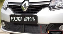 2 099 р. Защитная сетка в нижнюю часть бампера RA Renault Logan 2 дорестайлинг (2014-2018)  с доставкой в г. Екатеринбург. Увеличить фотографию 6