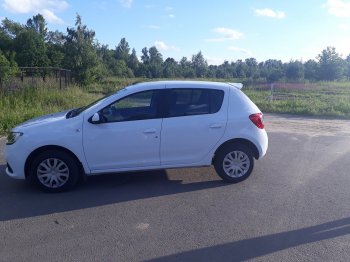 6 499 р. Спойлер INMAX Renault Sandero (B8) дорестайлинг (2014-2018) (неокрашенный)  с доставкой в г. Екатеринбург. Увеличить фотографию 5