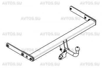 7 699 р. Фаркоп (условно-съемный шар) AvtoS  Seat Ateca  5FP (2016-2025), Skoda Kodiaq  NU7 (2017-2021), Volkswagen Tiguan  Mk2 (2016-2022)  с доставкой в г. Екатеринбург. Увеличить фотографию 2