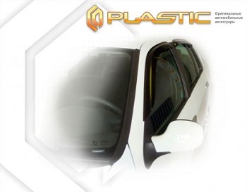 Ветровики дверей CA-Plastic Renault (Рено) Symbol (Симбол)  седан (2006-2008) седан LB 2-ой рестайлинг