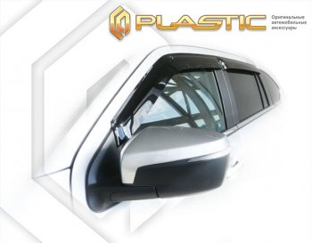 Ветровики дверей CA-Plastic Isuzu mu-X TF (2021-2023)