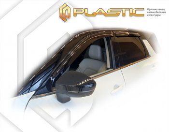 Ветровики дверей CA-Plastic Nissan (Нисан) Pathfinder (Патфайндер)  R53 (2021-2024) R53