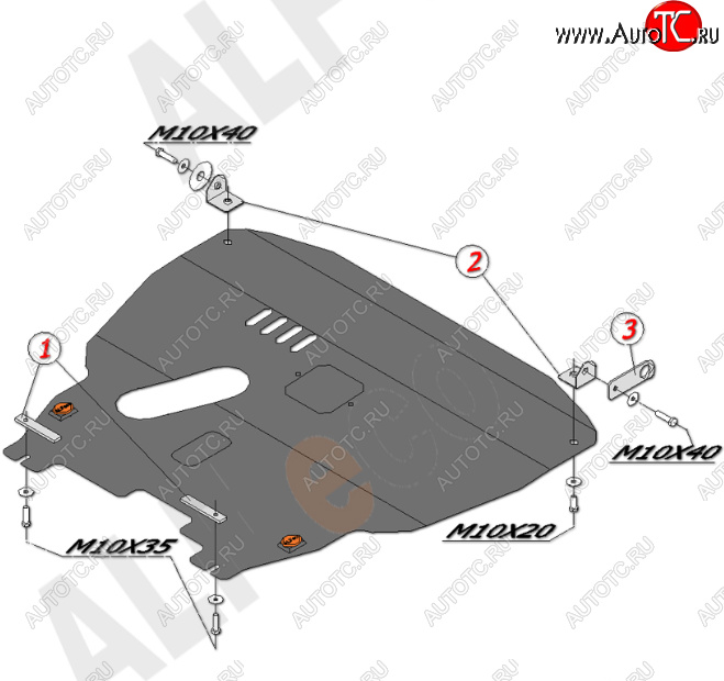 15 999 р. Защита картера двигателя и КПП Alfeco  Chevrolet Aveo  T200 (2002-2008) хэтчбек 5 дв, седан (Алюминий 4 мм)  с доставкой в г. Екатеринбург