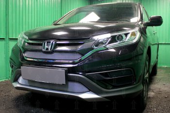 2 969 р.           Защита радиатора Honda CR-V IV 2015-2017 2.0 chrome низ  Honda CR-V  RM1,RM3,RM4 (2014-2018) рестайлинг (хром)  с доставкой в г. Екатеринбург. Увеличить фотографию 1